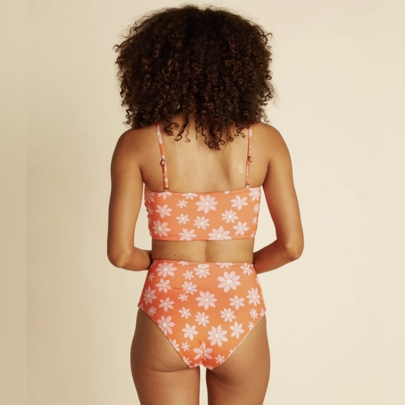 WRANGLER OUT WEST DREAMIN LONGER REVERSIBLE TUBE BIKINI TOP - Picture 3 of 3